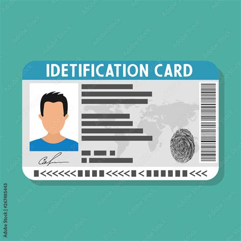 The idea of personal identity. ID card, Identification card, identity ...