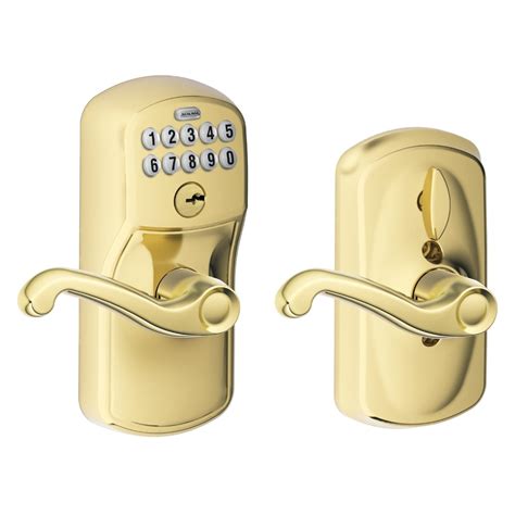 Schlage Gold Electronic Door Locks at Lowes.com