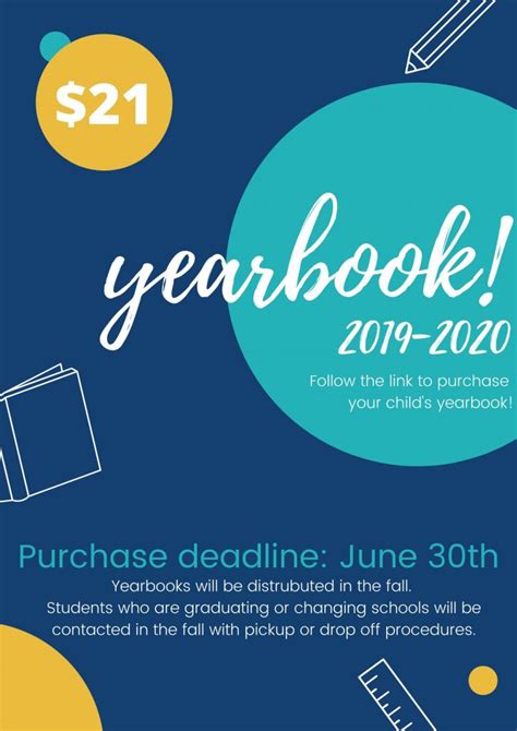 Purchase your 2019 -2020 Yearbook before June 30th! (Victory Public School)