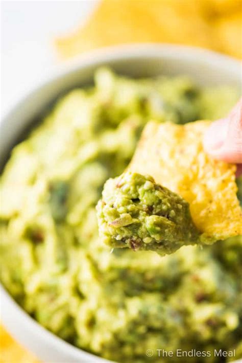 Smoky Chipotle Guacamole Dip (easy recipe!) | The Endless Meal®