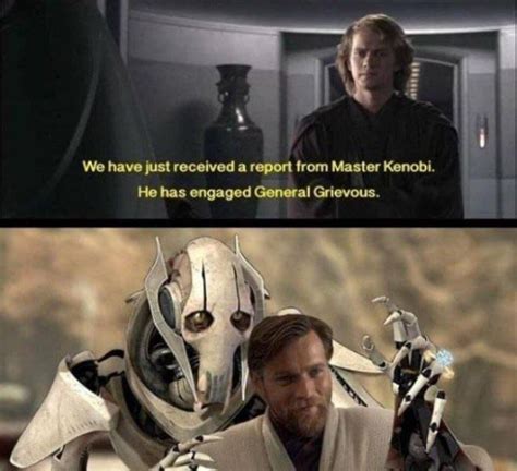 General Kenobi, You are a cute one. | /r/PrequelMemes | Prequel Memes ...