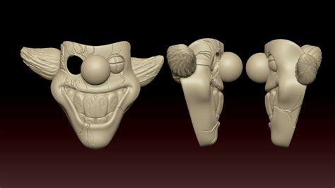 Sweet Tooth Mask - 3D Model by gsommer