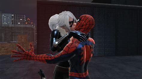 Image - Felicia Hardy and Peter Parker (Earth-TRN009) from Spider-Man Web of Shadows 0001.jpg ...