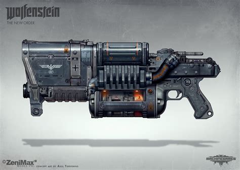 ArtStation - Concept art from Wolfenstein: The New Order - Laserkraftwerk