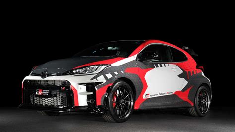 Toyota presented two concepts of the Toyota GR Yaris for rally racing ...