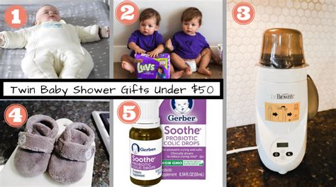 Twin Baby Shower Gifts Under $50 - Coco's Caravan