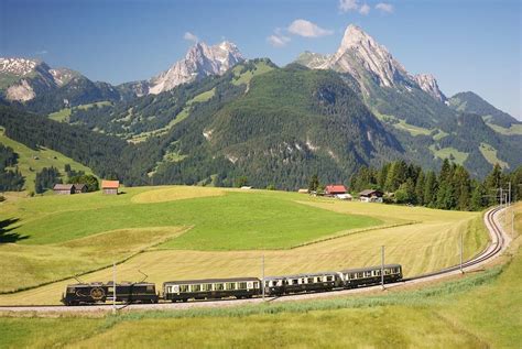 Panoramic Golden Pass Train Route through Switzerland | Train route, Train rides, Sightseeing