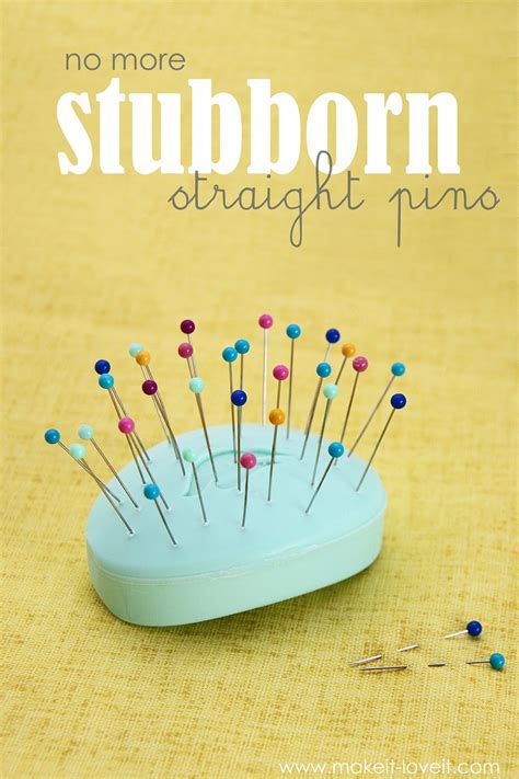 Sewing Tip: No More Stubborn Straight Pins | Make It & Love It