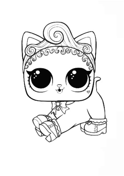 Kitty Cat Coloring Page - KaleoiIbarra