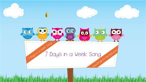 7 Days in a Week Song - YouTube