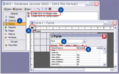 Microsoft access database design - bytexaser