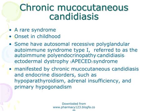 PPT - Candidiasis PowerPoint Presentation, free download - ID:2973992