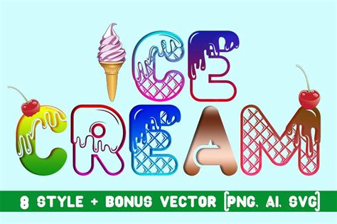 Ice Cream Font Free Web Indulge In Our Collection Of Free Handwritten Ice Cream Fonts ...