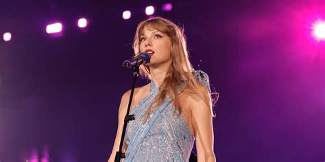 Taylor Swift Wears Pale Blue Corset Dress to Jack Antonoff's Wedding