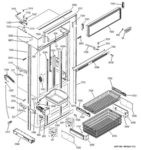 Ge Monogram Refrigerator Replacement Parts | Reviewmotors.co