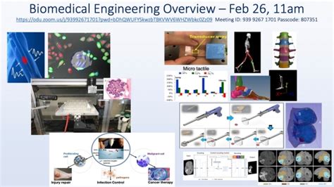 Biomedical Engineering Overview | Old Dominion University