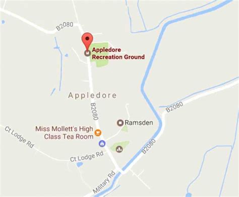 Appledore Map – Appledore Classic Car Show