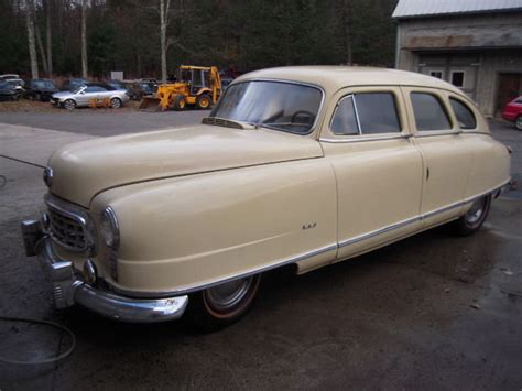 1949 Nash Statesman Super with 1951 Statesman parts car for sale - Nash ...