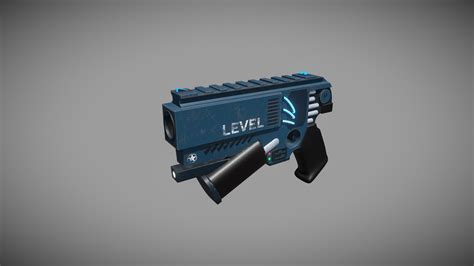 Cyberpunk style gun pistol - Download Free 3D model by Luckkk3d ...