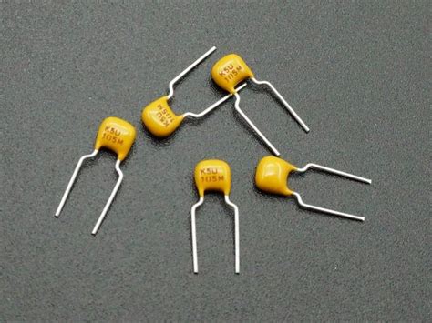 Capacitor Multilayer Ceramic 1uF 50V (5-Pack) - ProtoSupplies