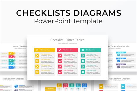 Editable Checklist PowerPoint Template | Nulivo Market