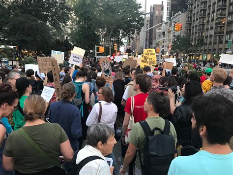 Cheryl Packwood Attends Kavanaugh Protest - Bernews