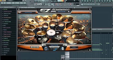 Ezdrummer - METAL MACHINE +FLSTUDIO (Brutal Death metal) - YouTube