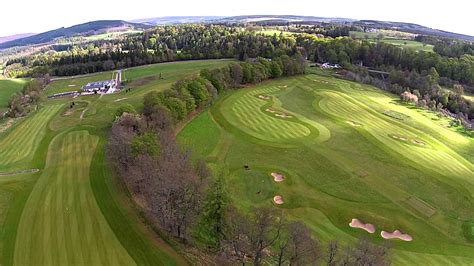 Ballindalloch Castle Golf Course from the Air - YouTube