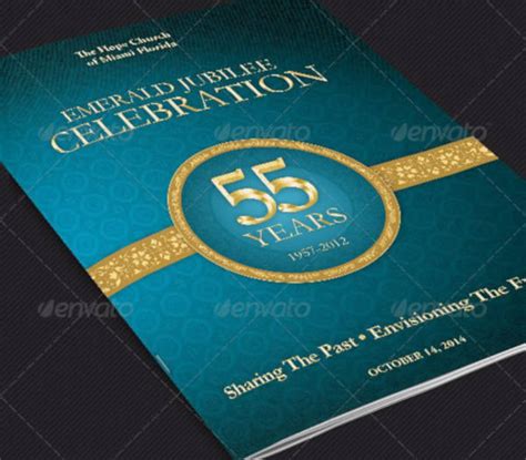 6+ Church Anniversary Program Templates in PSD | DOC | AI | Pages | Publisher | Free & Premium ...