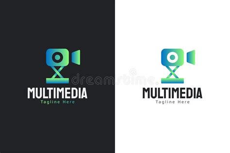 Camera Logo in Blue and Green Gradient with Modern Concept Stock Vector - Illustration of idea ...