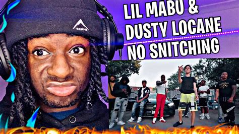 Lil Mabu & DUSTY LOCANE - NO SNITCHING (The Official Music Video) | REACTION - YouTube