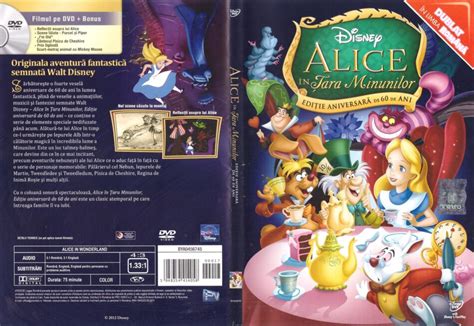 Alice In Wonderland Dvd Cover 1951