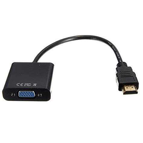 HDMI Input to VGA Adapter Converter For PC Laptop NoteBook HD DVD | Lazada PH