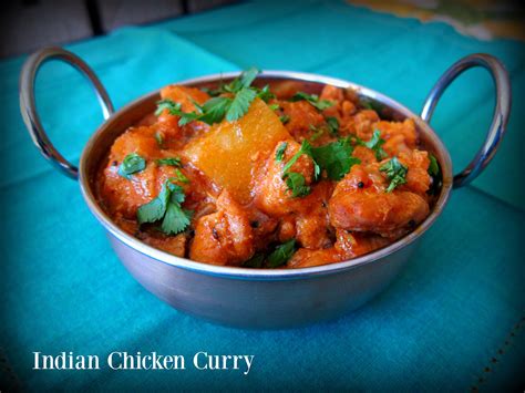 Indian Chicken Curry - Paint The Kitchen Red