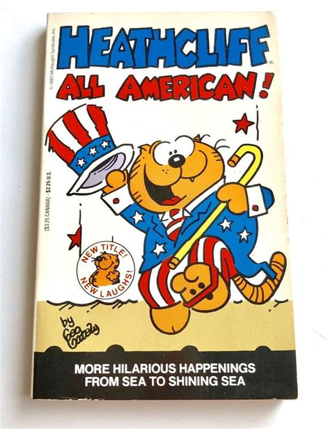 Vintage 1987 Heathcliff All American Paperback Book Newspaper Cat Comic. | eBay | Paperback ...