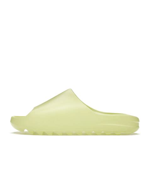 Yeezy Slide 'Glow Green' - Sneakercoppers - Daily Sneakernews