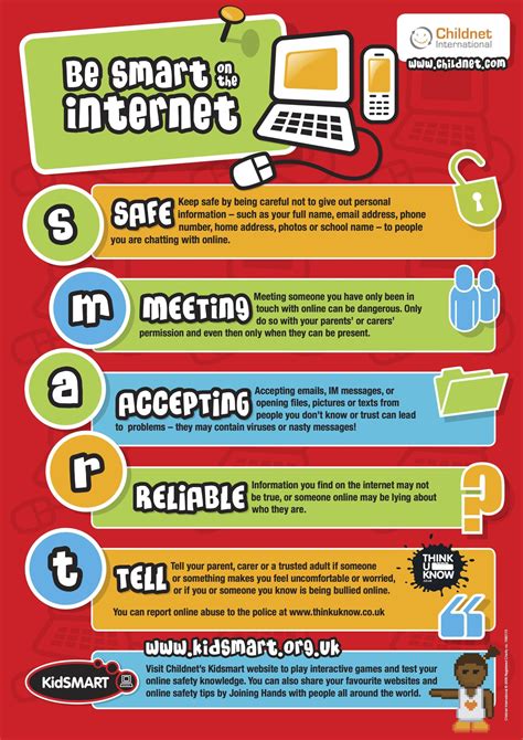 SMART Safe-internet-Poster | Willow Lane Primary School