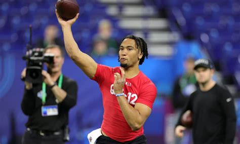 Ohio State QB C.J. Stroud complete NFL combine throwing workout