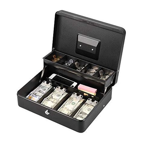 Top 10 Best Cash Box with Money Tray and Lock of 2019 Review - VK Perfect | Cash box, Money box ...