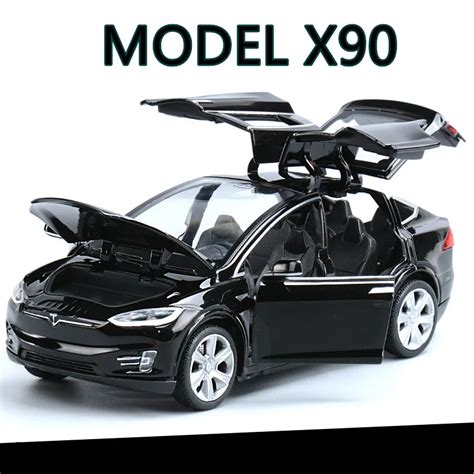 High Simulation 1:32 Tesla MODEL X 90 Alloy Car Model Diecasts Toy Vehicles Toy Cars Boy Toys ...