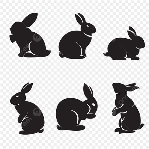 Easter Bunny Background Clipart Rabbit Illustration Silhouette | Images and Photos finder