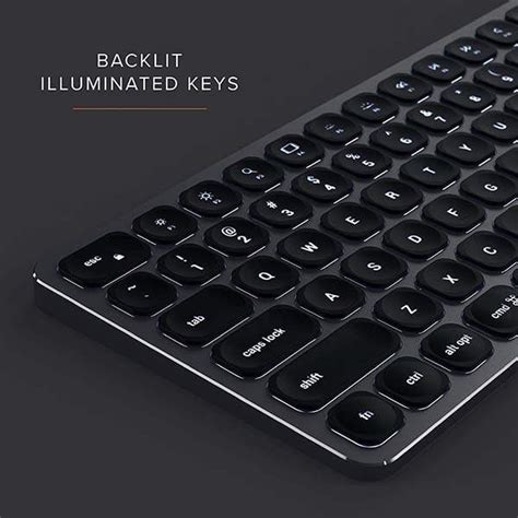 Satechi Compact Bluetooth Keyboard with Backlight | Gadgetsin