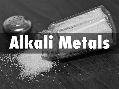 Alkali Metals by ahjelle