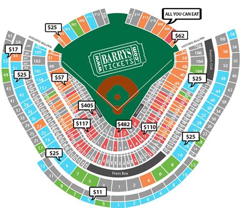 Dodgers Seating Chart 2017 | Awesome Home