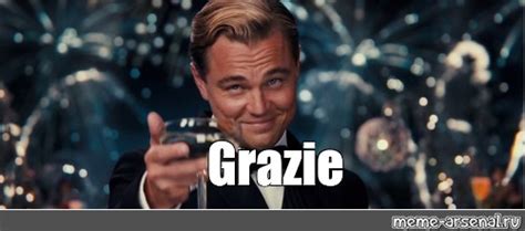 Meme: "Grazie" - All Templates - Meme-arsenal.com