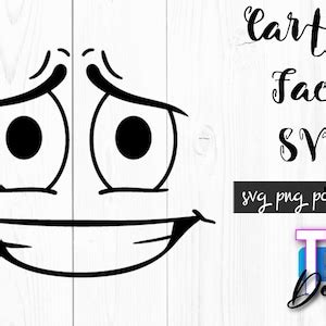 Cartoon Faces Quotes SVG Bundle Cartoon Design Funny Face - Etsy