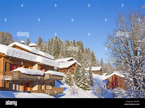 Winter in the swiss alps, Switzerland Stock Photo - Alamy