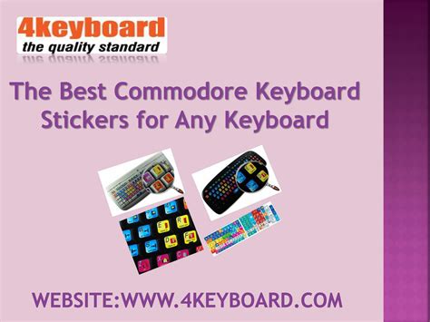 Royal Galaxy Ltd - The Best Commodore Keyboard Stickers for Any Keyboard - Page 1 - Created with ...