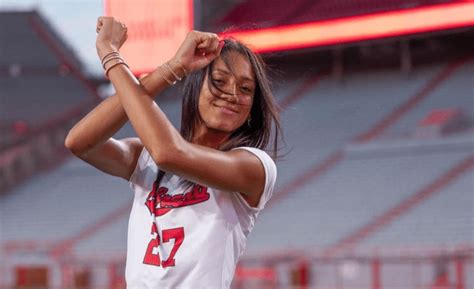 Nebraska Volleyball Player Going Viral Before Wednesday's Big Match ...