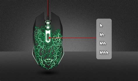 Trust.com - GXT 105 Izza Illuminated Gaming Mouse